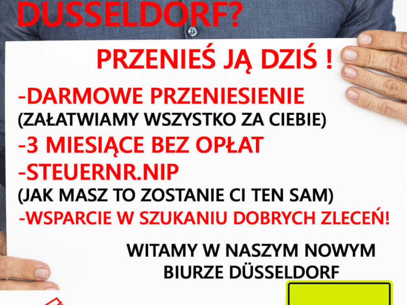 Firma jednoosobowa w Niemczech ubezpieczenie
